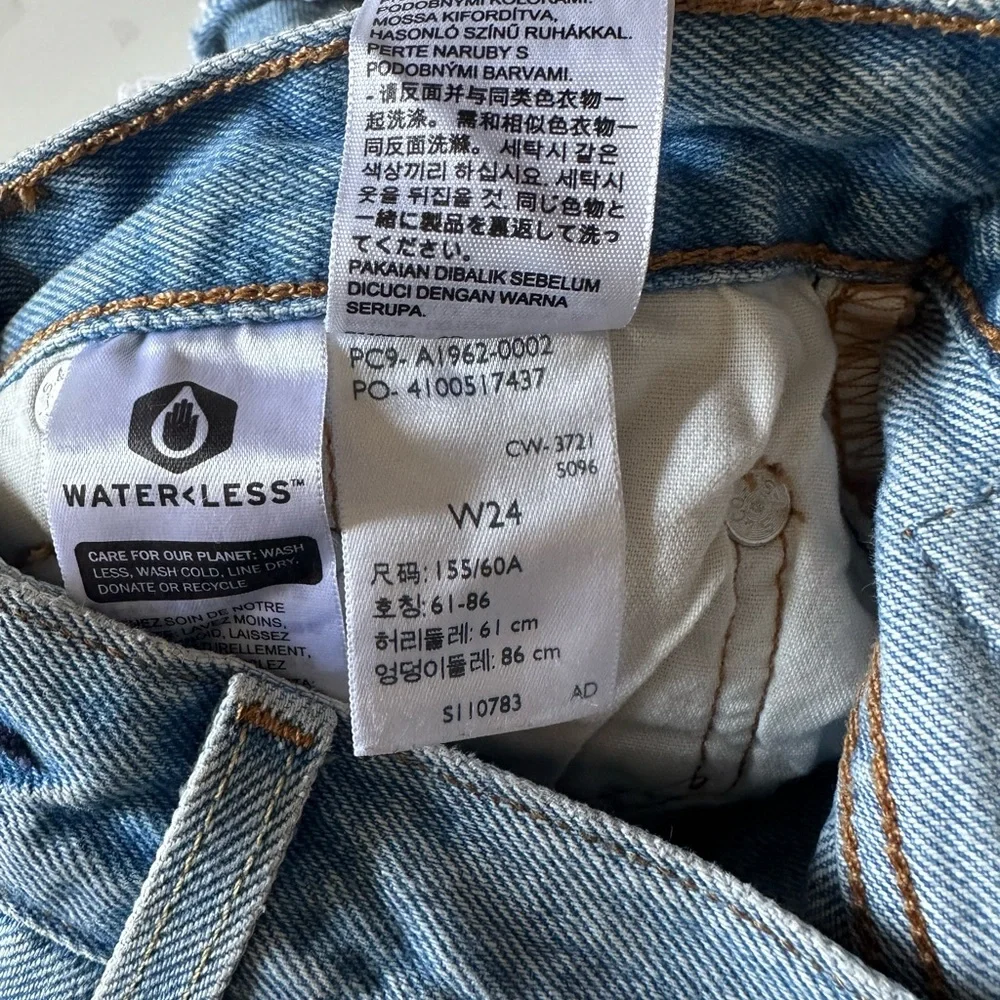 Levi’s 501 denim shorts size W24